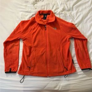 North Face full zip fleece jacket